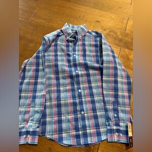 Izod shirt new boys long sleeves size 10/12